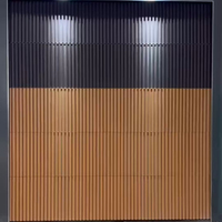 Vente chaude Porte de garage à enroulement moderne personnalisée en alliage d'aluminium à vue panoramique, porte de garage à grille encastrée de sécurité