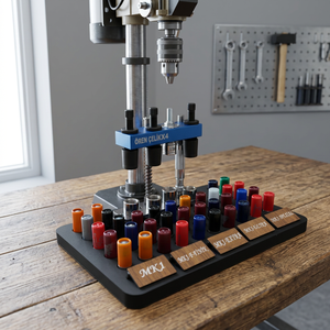Herramienta de mesa práctica con cabezales de metal y plástico Smart Press de calibre 12 - Product Image 4