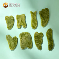 Alat Gua Sha Batu Giok Desain Baru Jiwan Lejia, Penawaran Grosir Spesial untuk Perawatan Wajah dan Kecantikan, untuk Promosi Produk