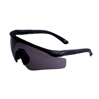Lunettes de protection PC avec protection UV 400, logo personnalisé OEM, lunettes tactiques