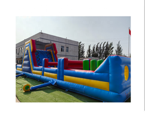 Parcours d'obstacles gonflables de 30 à 40 pieds de long, <span class=keywords><strong>château</strong></span> gonflable à obstacles - Product Image 2