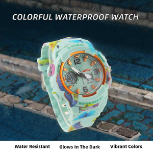 Nuevo Reloj Deportivo de Lujo para Mujer MINGZHI VT-DW1603, Edición Limitada, Analógico-Digital, 38MM, Resistente al Agua, Luminoso, de Plástico, Digital a Color - Product Image 2