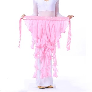 Lady's Belly Dance Hip Bufanda Hula Belt Falda Latin Dance Tassel Wave Falda - Product Image 4