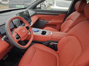 <span class=keywords><strong>Epi</strong></span> 008 636 Max SUV Eléctrico Usado 2024, 6 Asientos, Gran Autonomía, Vehículo Familiar, Listo para Exportación, Blanco sobre Naranja - Product Image 3