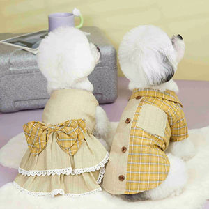 Jaket Musim Dingin Mewah Khusus untuk Anjing Pakaian Hewan Peliharaan Katun Berkualitas Tinggi Mantel Anjing Berlapis Tahan Air Pakaian Serasi Anjing dan Manusia - Product Image 1