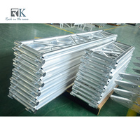 Étape en aluminium d'utilisation extérieure élevée de 6m * 3m * 1m avec 1 escalier réglé de 4 étapes