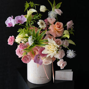 Mármol cueva piedra estampado <span class=keywords><strong>Retro</strong></span> inglés cubo red rojo moda flor cubo tienda al por mayor - Product Image 5