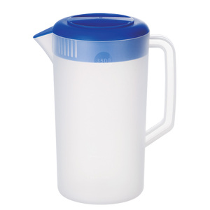 Pichet à jus en plastique PP givré de 3,3 L avec couvercle, pour restaurant et <span class=keywords><strong>cantine</strong></span> - Product Image 1