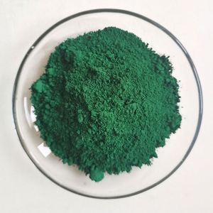 Poudre d'oxyde de fer Pigment vert pour béton brique cosmétiques peinture plastique prix par tonne oxyde de fer 5605 - Product Image 6