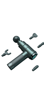 2024 Producto de tendencia Percusión de mano 7 cabezales de repuesto Masajeador de fitness con pantalla LCD Pistola eléctrica de masaje muscular - Product Image 6