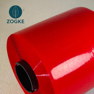 Cinta Adhesiva de Polipropileno BOPP Roja Resistente al Calor, Acrílica, Sensible a la Presión, de una Sola Cara, con Tira Desprendible para Empaque de Cajas de Cigarrillos - Product Image 3