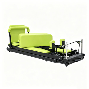 Reformer de Pilates télescopique en alliage d'aluminium réglable Rongan, cadre antidérapant et stable pour l'entraînement physique - Product Image 4