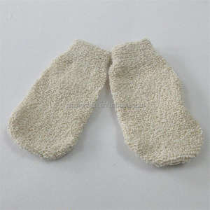 Bath Gloves for Shower - Bath Mitts Washcloths - Bath Gloves Exfoliating for Women and Men - <strong>Ramie</strong> and Jute <strong>Fiber</strong> - Product Image 2