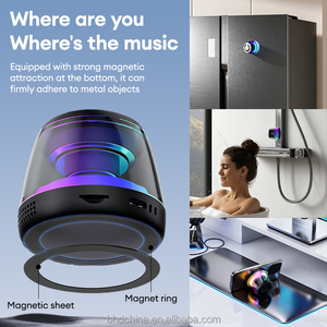 Loa <span class=keywords><strong>Bluetooth</strong></span> Mini Stereo Từ Tính Có Loa Siêu Trầm Không Dây Di Động Cho iPhone 17 16 Pro Android Game Thủ Có Đèn RGB - Product Image 4