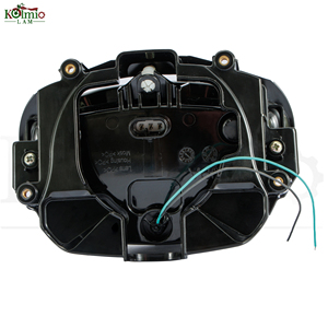 KOLMIO-LAM - Adapté aux phares avant de moto - Compatible avec PIGGIO <span class=keywords><strong>VESPA</strong></span> Sprint <span class=keywords><strong>50</strong></span> 125 - Ensemble de phares - 2015 - 2020 - Phare avant - Product Image 3