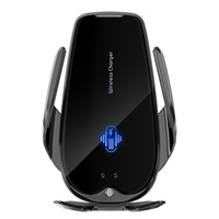 Accessoires de voiture, chargeur de téléphone sans fil, support de téléphone pour grille d'aération de voiture, support de téléphone portable avec charge sans fil