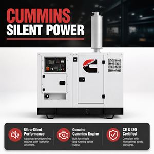 เครื่องกำเนิดไฟฟ้าดีเซล 25KW 32KVA 32kw 200kw 10kva 15kva 20kva 100kva 1000kva แบบเงียบ - Product Image 6