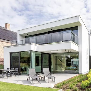 2025 उच्च अंत लक्जरी समकालीन प्रीफैब हाउस डिजाइन स्मार्ट मॉड्यूलर वास्तुकला - Product Image 1