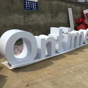 Factory Custom 3d Large Letters Free Standing Big Alphabet Giant Channel Letters Outdoor Standing Sign