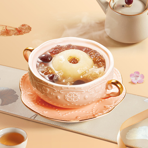 Sac de soupe instantanée traditionnelle chinoise de nourriture de santé naturelle 500g de gomme de pêche Osmanthus <span class=keywords><strong>poire</strong></span> dessert sucré - Product Image 6