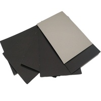 Papier kraft/carton noir laminé en pâte de bois recyclable, anti-déformation, écologique, pour emballage cadeau et emballage de palettes, impression offset
