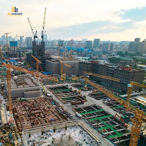 Grúas <span class=keywords><strong>Torre</strong></span> CE de 5 Toneladas con Sistema de Control Remoto Ajustable para Obras de Construcción - Product Image 3