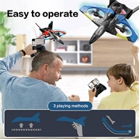 Samtoy V27 Epp Foam Rc Fighter Jet Avion Modèle Longue Portée Avion Rc Professionnel Grand Avion de Chasse Télécommandé avec Caméra