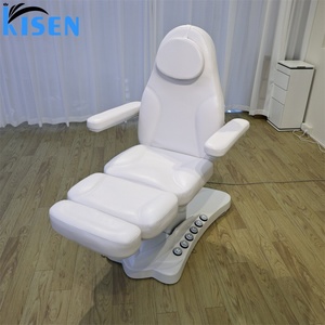 KISEN Meubles de salon de beauté très demandés, lit de soin esthétique à 3 moteurs avec commande au pied, table de massage électrique moderne pour spa - Product Image 1