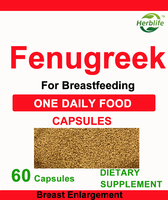 Le fenugrec OEM complète la capsule de fenugrec pour l'allaitement et l'élargissement du sein Capsule de fenugrec