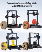 Filament d'imprimante 3D LANDU PLA-Basic 1,75 mm, tiges en plastique PLA 1 kg/200 g, moulage 190-220, mat/ASA
