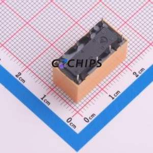 BSVR-SS-224L Signal Relay Through hole,20.2x10mm Relay 24V 2 Changeover: 2C (DPDT-Changeover)::: 8 1A-125VAC/2A-30VDC - Product Image 2