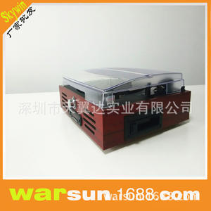 Phonographe rétro avec fonction d'enregistrement USB et cassette, tourne-disque en bois pour usage domestique - Product Image 2