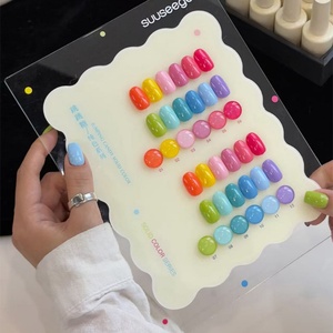 เจลทาเล็บยูวีสำหรับฤดูร้อน DIY หรูหรา ติดทนนาน สีขายดี ชุดเจลทาเล็บแบบขวด ขายส่ง รับทำโลโก้ Aimeier Supplies - Product Image 1