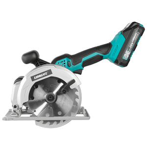 <span class=keywords><strong>Scie</strong></span> <span class=keywords><strong>circulaire</strong></span> sans fil à moteur sans balais compact série 20V en acier rapide 6000 tr/min avec adaptateur pour aspirateur - Product Image 1