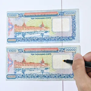 Money Bill Detector Pens Markers Detects Currency