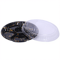 Boîte à emporter pour sushis, boîte à emporter jetable, compartiment, forme de cône avec poignée, boîtes à emporter recyclables