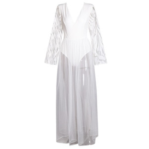 Vestido Blanco Transparente - Product Image 2