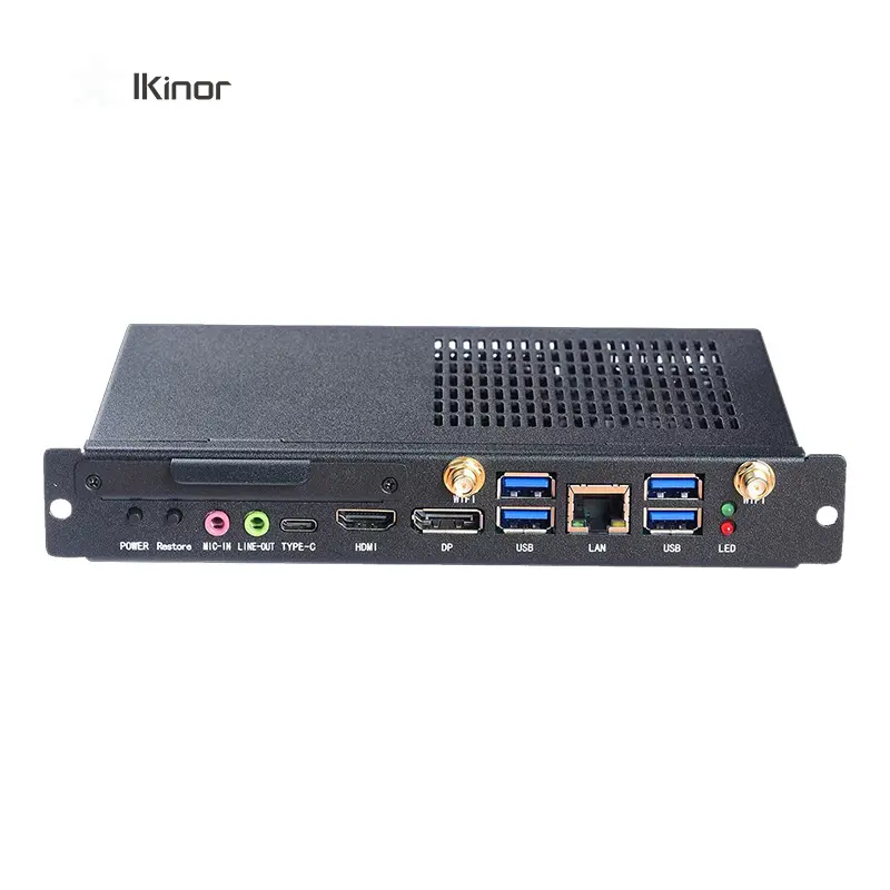 Ikinor i5 11gen mini PC OPS Windowsコンピューター、80ピンPCコネクター付き電子ホワイトボード用