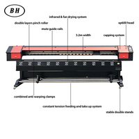 Impresora de Inyección de Tinta Digital XBH-1901, Impresora Eco Solvente con Cabezal de Impresión Xp600, Utilizada para Imprimir Pegatinas, Papel Fotográfico y Pancartas