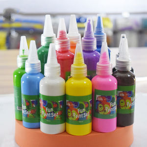 Bview Art 60ml 12 Colori <span class=keywords><strong>Pittura</strong></span> <span class=keywords><strong>Lavabile</strong></span> Sicura e Non Tossica per Bambini e Neonati, Forniture per <span class=keywords><strong>Pittura</strong></span> Artistica - Product Image 2