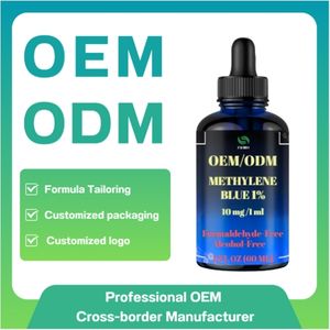 OEM/ODM | Suplemento L-Metil Azul Gotas 30ml/50ml/100ml-Fórmula para Energia Celular e Saúde do Cérebro - Product Image 2