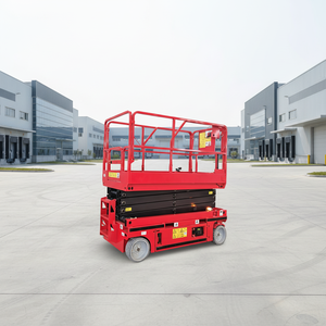Plataforma elevadora de tijera autopropulsada para interiores de 3.9m, 10m, 11m, 14m, 1000kg para pasillos estrechos, venta al por mayor - Product Image 4