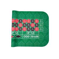 YH Haute Qualité Roulette Nappe Tapis En Caoutchouc Étanche Roulette Disposition Pour Divertissement Casino