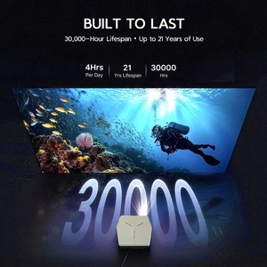 Projecteur LED portable 4K disponible en OEM, ODM et dropshipping, pour cinéma maison, WiFi, correction automatique de la distorsion trapézoïdale, connexion au téléphone portable, A004 Pro Max - Product Image 5