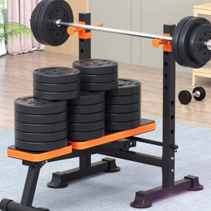 QW Dx-123 แท่นวางสควอท แท่นยกน้ำหนักแบบพับได้ อุปกรณ์ออกกำลังกายสำหรับผู้ชาย เหล็กปรับระดับได้ รับน้ำหนักได้มาก - Product Image 4