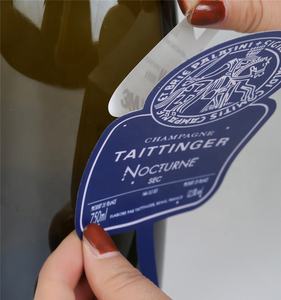 Etiqueta adhesiva PET impermeable multifunción con logotipo personalizado etiqueta de botella de luz LED especial impresión UV etiquetas de embalaje AA - Product Image 3