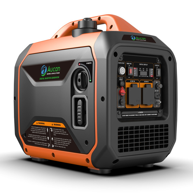 Power Portable Gasoline Inverter Generator 3.5kw Dual Fuel Generator for Camping Use Single Phase air Cooled