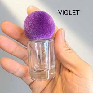 <span class=keywords><strong>Bouteille</strong></span> <span class=keywords><strong>de</strong></span> parfum ronde à sertir WOGU marron floquée 15 mm avec capuchon, emballage cosmétique <span class=keywords><strong>de</strong></span> luxe, flacon pulvérisateur 15 ml - Product Image 3