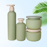 Nouvelle Gamme de Pots Crème et Masque en HDPE Rose 250g, et Flacons Pompe Lotion Shampooing en Plastique Rose 100ml, 200ml, 300ml