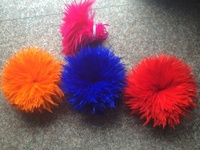 4-6 pulgadas (10-12 cm) nerviosa Gallo silla Hackle plumas